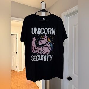 Amazon Black Unicorn Security T-Shirt